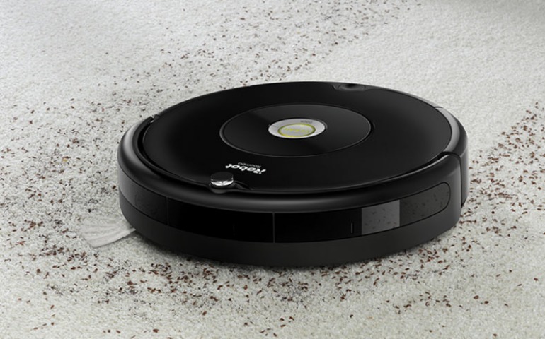 Un robot aspirateur Roomba
