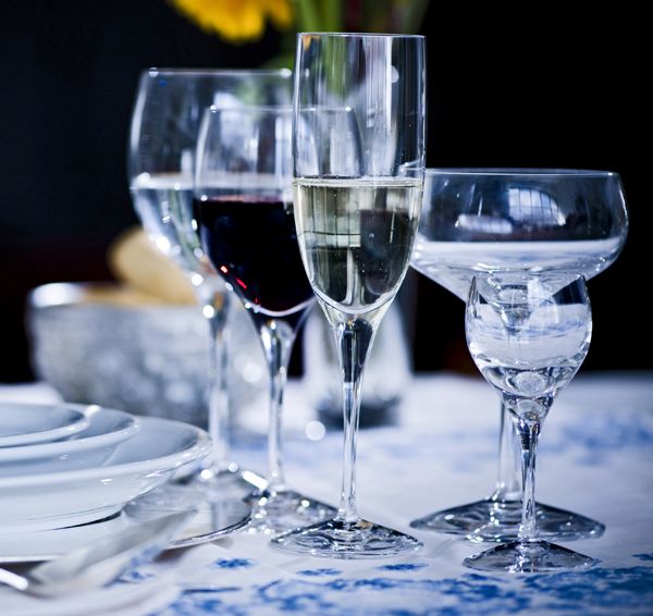 Des verres à vin