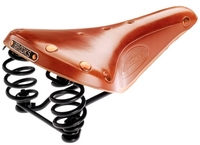 Une selle en cuir Brooks